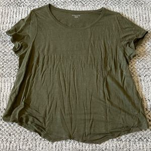 Eileen Fisher Organic Linen Slub T-Shirt